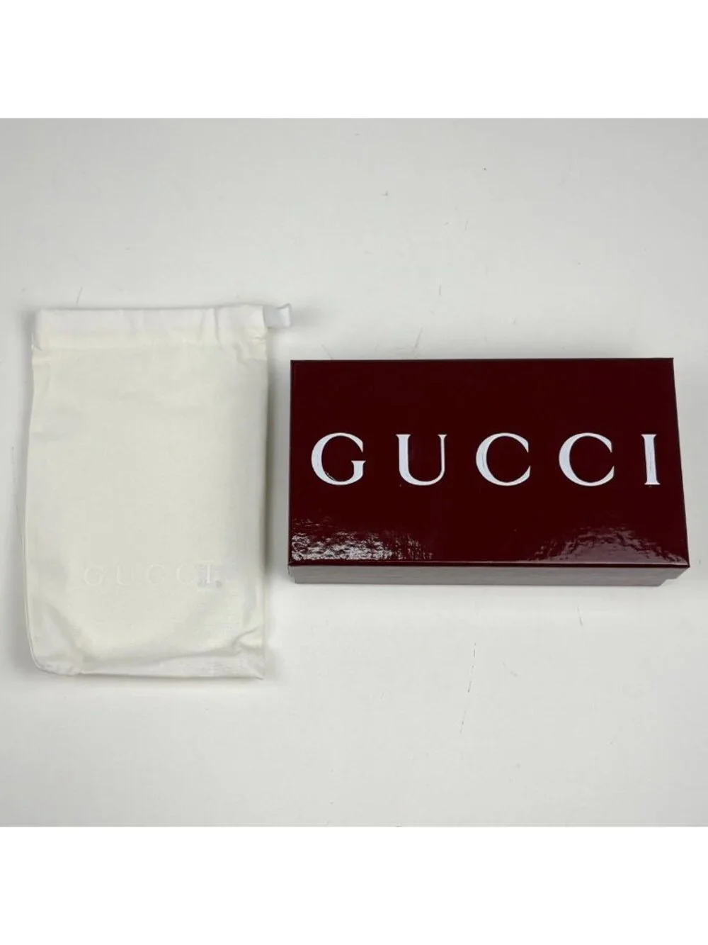 Gucci Double Bicolor Continental Wallet GG Pattern Beige Black - Picture 6 of 6